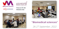 Science Publishing Masterclass Biomedical sciences, Université Paris Saclay, Faculty of medicine in Kremlin-Bicêtre, 26-27 September 2022